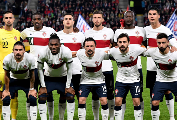 team photo for Portugal