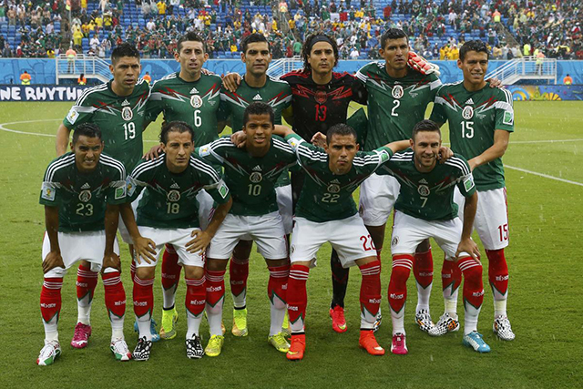 team photo for México