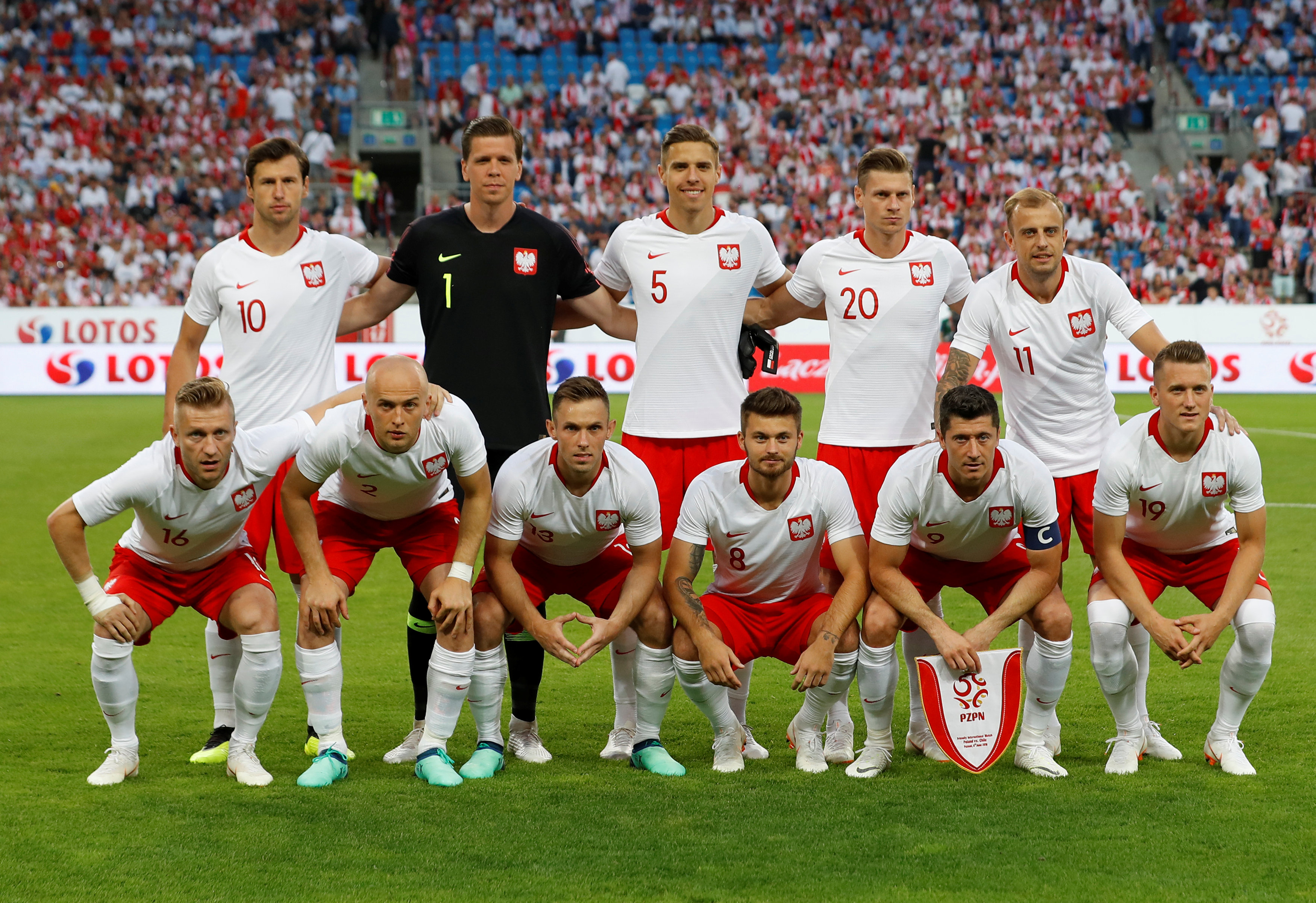 team photo for Polónia